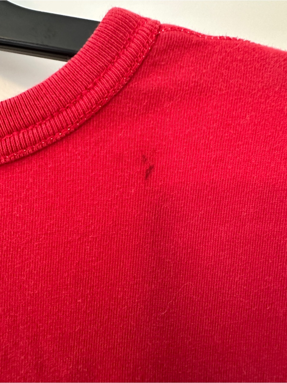 NFL Red Vintage Logo Crewneck Tee - Picture 3 of 7